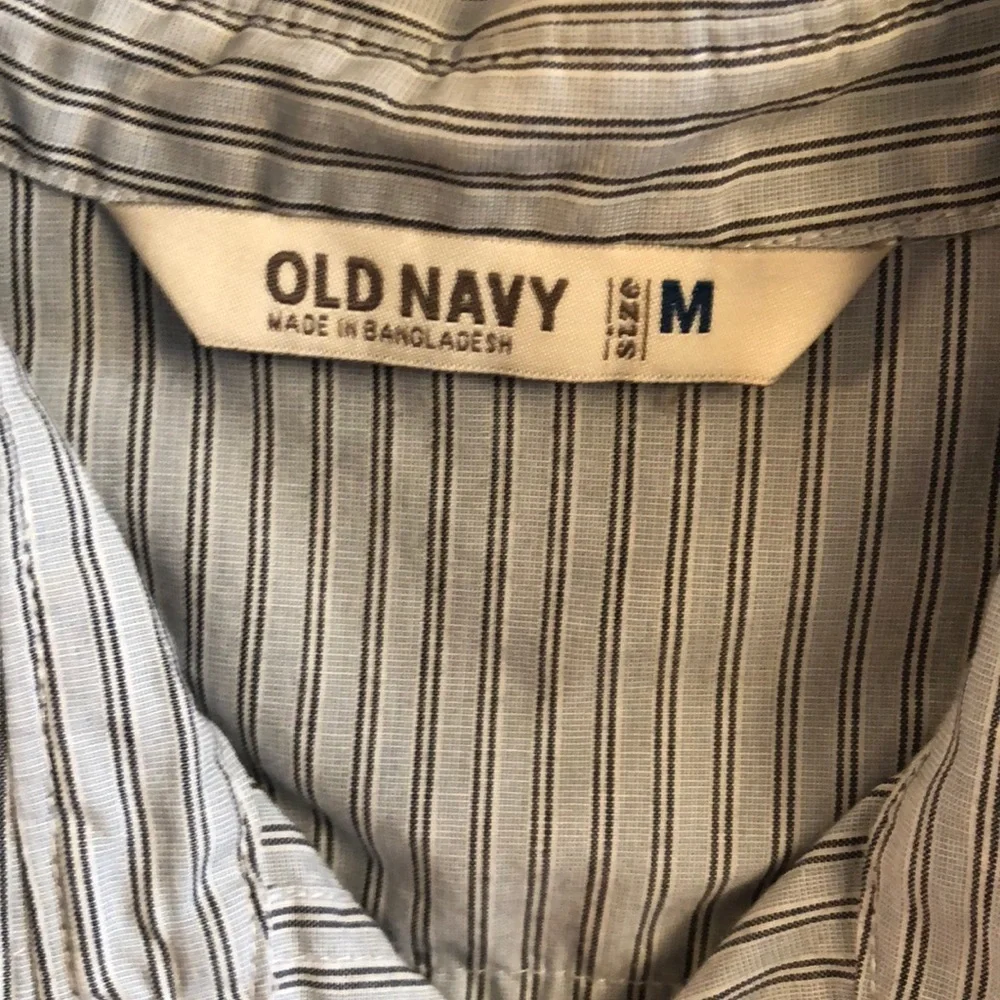 Old navy striped button down